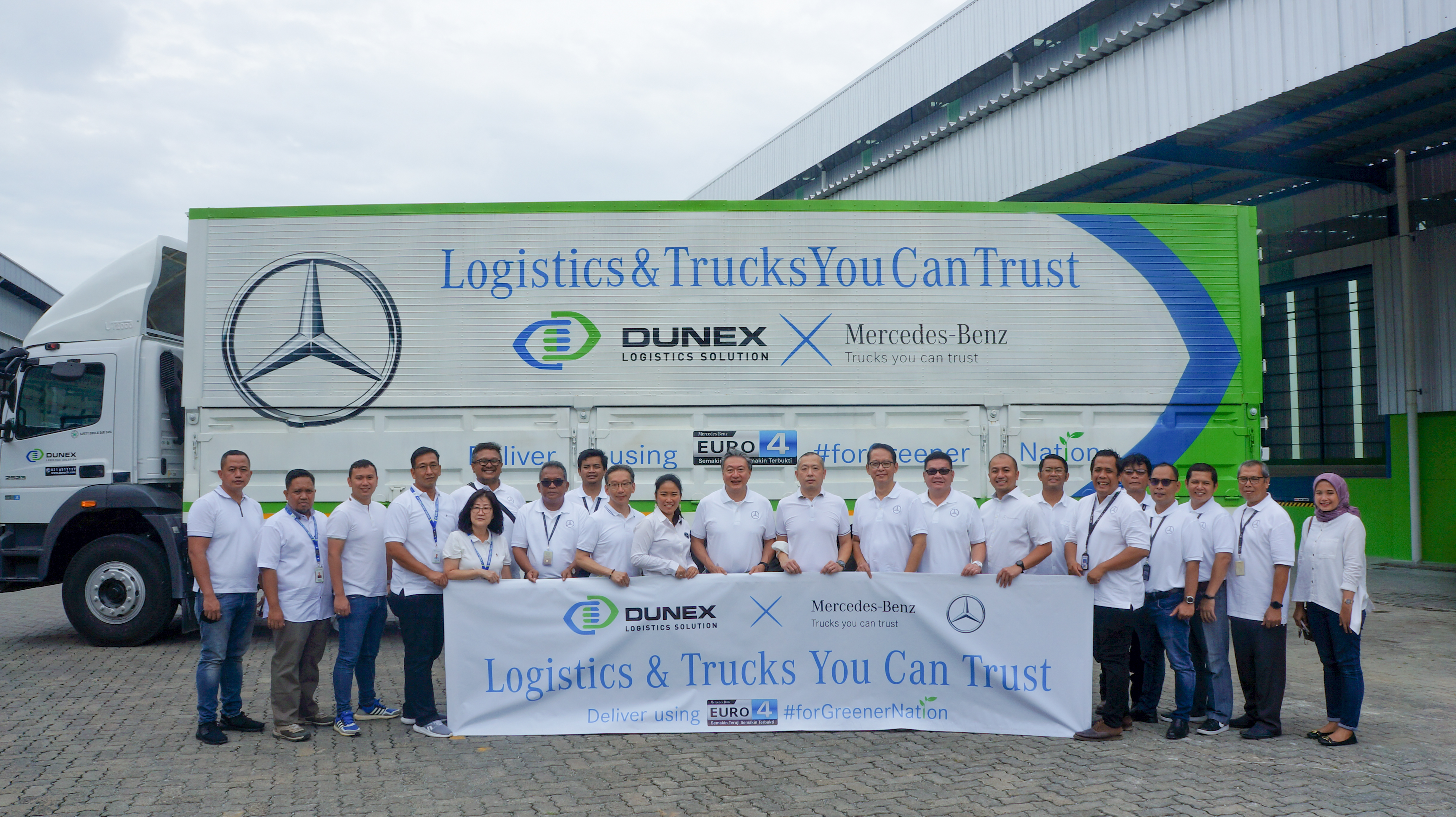 Kejar Efisiensi, ALUN INDAH dan DUNEX Melakukan Kolaborasi “Logistics and Truck You Can Trust”